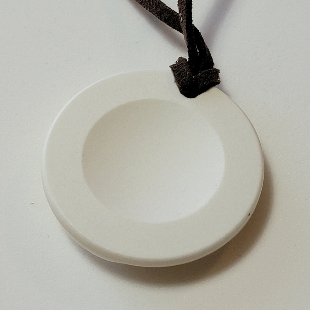 Haiku Awakenings Ceramic Necklace Avon Vintage - Picture 3 of 9